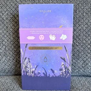 SpaLife moonlit garden evening skincare set - NWT
